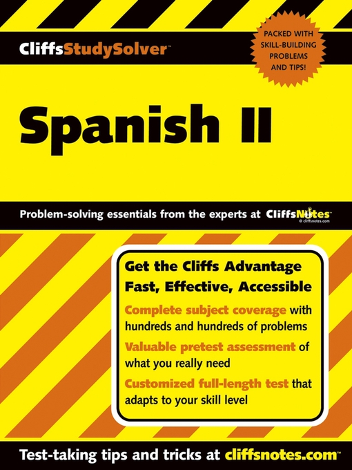 Cover image for CliffsStudySolver Spanish II